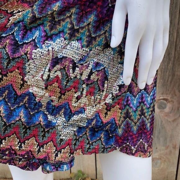 Desigual La Vida Chula Multicolored Sleeveless Dress Sz S - Picture 7 of 12